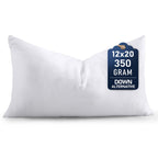 Utopia Bedding Throw Pillows, 12x20 Pillow Inserts, Pack of 1, White