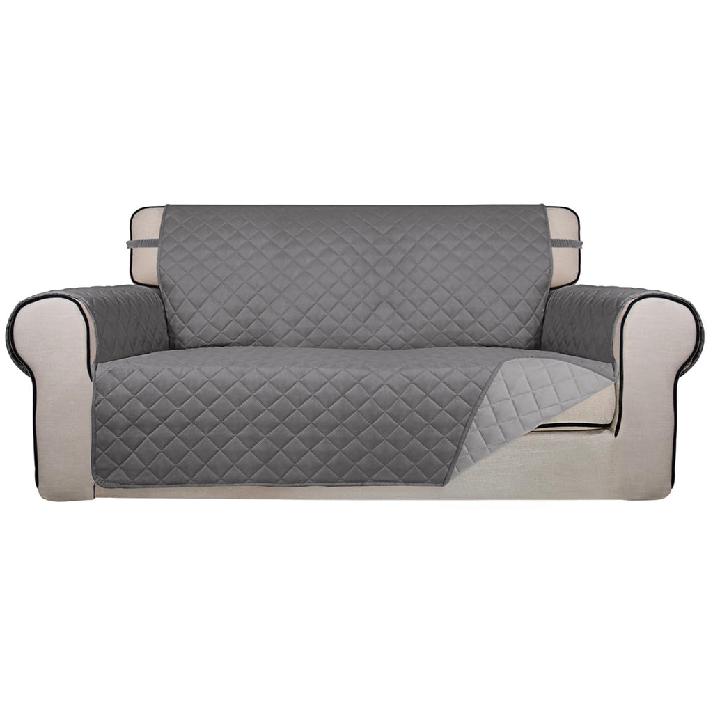 PureFit Reversible Quilted Couch Covers for Dogs Loveseat Sofa Cover 54"