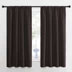 NICETOWN Blackout Curtain Panels 63 inches - Triple Weave Microfiber Energy Saving Thermal Insulated Solid Rod Pocket Blackout Curtains for Bedroom (1 Pair, 42 inches by 63 Inch, Toffee Brown)