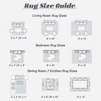 VECARF Area Rug 6x9 Washable Rug, Vintage Boho Medallion Rugs Non-Slip Soft Low Pile Large Distressed Rug Indoor Retro Carpet for Living Room Bedroom Dining Room Home Office (Grey, 6'x9')