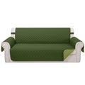 Luxshare Home Reversible Oversized Sofa Covers, XL Sofa, Huntergreen/Sage