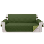 Luxshare Home Reversible Oversized Sofa Covers, XL Sofa, Huntergreen/Sage