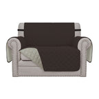 Easy-Going Oversized Chair Sofa Slipcover Reversible Sofa Cover Water Resistant Couch Cover Furniture Protector Cover with Elastic Straps for Pets Dog (Oversized Chair, Chocolate/Beige)