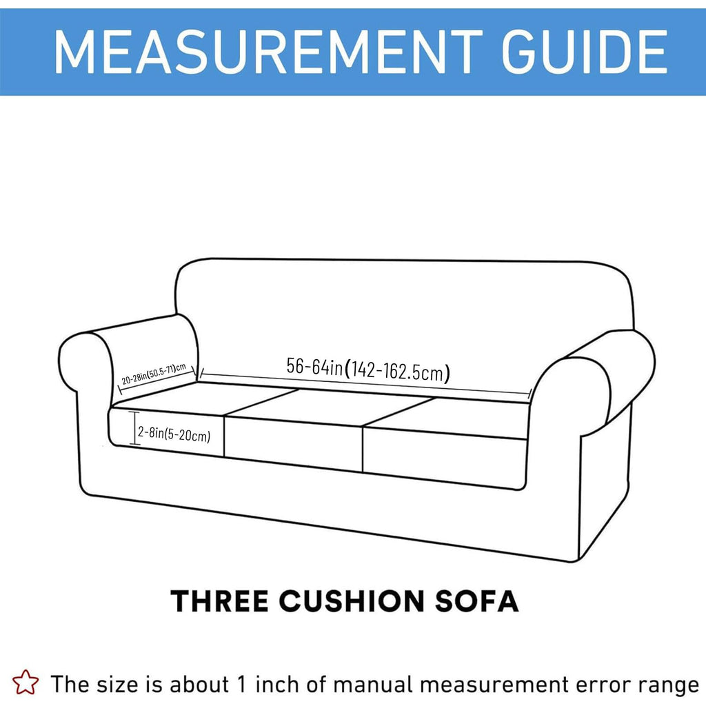 hyha Waterproof Couch Cushion Covers for Pets, Non Slip Sofa Seat Cover