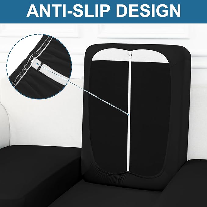 Smiry Couch Cushion Covers, Stretch Couch Covers for Sofa