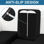 Smiry Couch Cushion Covers, Stretch Couch Covers for Sofa