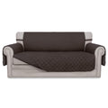 Easy-Going Reversible Couch Cover, 2 Cushion Sofa, Chocolate/Chocolate