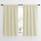 NICETOWN Kitchen Curtains, Short Blackout Curtains & Drapes, Home Decoration Privacy Thermal Insulated Curtains for Unicorn Theam Room (Beige, 42" Wide, 54" Long, 2 PCs)