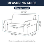 Cupuamon 2026 New Stretch Loveseat Sofa Slipcovers Couch Cover for 2 Cushion Furniture Protector Sofa Covers with Elastic Bottom Jacquard Fabric Small Checks for Pets, Kids - Dark Red