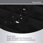 Easy-Going Reversible Couch Cover, 3 Cushion Sofa, Large, Black/Black