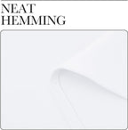 NICETOWN White Room Darkening Draperies and Curtains - Home Fashion Energy Saving Grommet Top Room Darkening Drape Panels for Bedroom (Set of 2 Panels, 55 by 78 Inch, White)