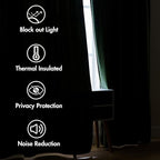 MIULEE Velvet Curtains 132 inches - Luxury Blackout Curtains for Bedroom Living Room Thermal Insulated Super Soft Window Drapes Rod Pocket & Back Tab, Olive Green, W52 x L132 inches, 2 Panels
