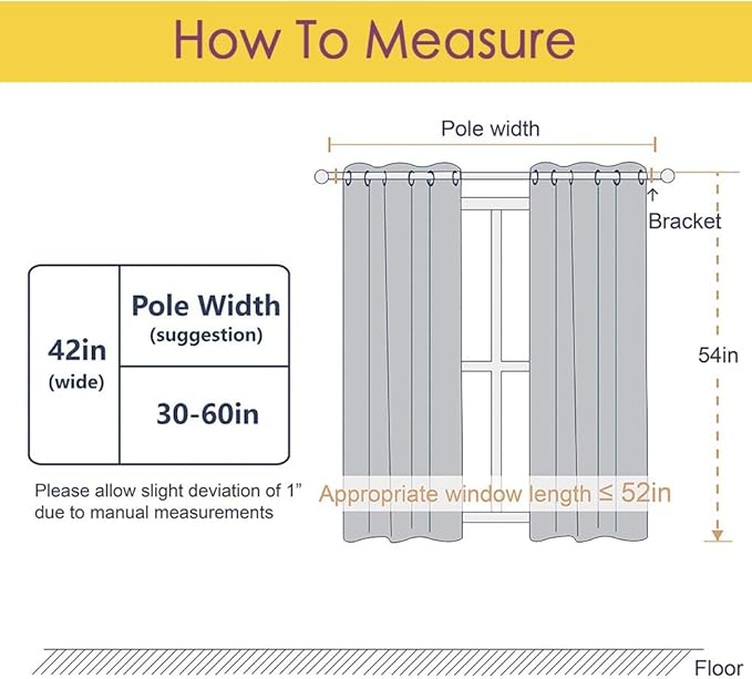 NICETOWN Room Darkening Curtain Panels for Bedroom -Easy-Care Solid Thermal Insulated Grommet Room Darkening Draperies/Drapes (2 Panels, 42 by 54, Platinum-Greyish White)