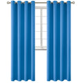 BGment Classic Blue Blackout Curtains for Living Room 120 Inch - 2 Panels