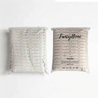Fancy Homi 4 Packs Neutral Small Decorative Throw Pillow Covers 12x12 Inch for Living Room Couch Bed Sofa, Rustic Farmhouse Boho Home Decor, Soft Plush Striped Corduroy Square Cushion Case 30x30 cm