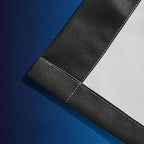 Yakamok Blackout Ombre Dark Blue and Black Curtains for Bedroom, Gradient Room Darkening Curtains, Grommet Thermal Insulated Light Blocking Window Drapes/Curtain for Living Room,52 x 84 Inch,2 Panels