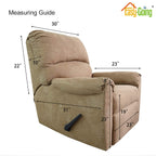 Easy-Going Reversible Couch Cover, Recliner 22 in, Orange/Black