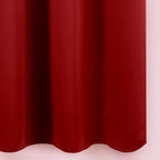 LEMOMO Blackout Curtains 52 x 120 Inch Long Red Curtains Set of 2 Panels Room Darkening Curtains for Bedroom and Living Room