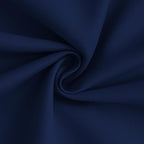 Yakamok 100% Blackout Curtain Panels 84 inches Cold and Light Blocking Drapes for Nursery, 2 Thick Layers Thermal Insulated Draperies (2 Pieces, 50 Wide Each Panel, Navy Blue/White Backing)