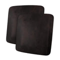 ANARACHON Leather Look Couch Cushion Covers Sofa Seat Slipcovers Sets Couches Furniture Protector for Sectional Armchair Loveseat Pets Kids Stretch Spandex Fabric (2 Cushion Loveseat, Chocolate)