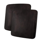 ANARACHON Leather Look Couch Cushion Covers Sofa Seat Slipcovers Sets Couches Furniture Protector for Sectional Armchair Loveseat Pets Kids Stretch Spandex Fabric (2 Cushion Loveseat, Chocolate)