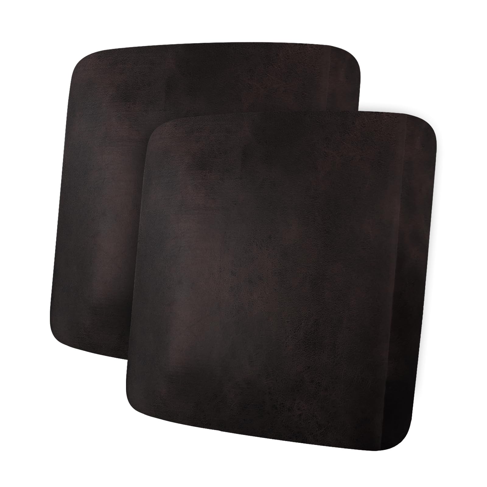 ANARACHON Leather Look Couch Cushion Covers Sofa Seat Slipcovers Sets Couches Furniture Protector for Sectional Armchair Loveseat Pets Kids Stretch Spandex Fabric (2 Cushion Loveseat, Chocolate)