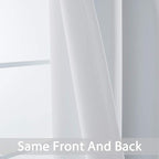 Yakamok Blackout Curtains Room Darkening Thermal Insulated Window Panels,Solid Grommet Top Drapes for Bedroom/Living Room(52Wx90L,Greyish White, 2 Panels)