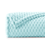 BEDELITE Cloud Blue Twin Blanket for Couch, Soft Cozy Gift for Women, 60*80