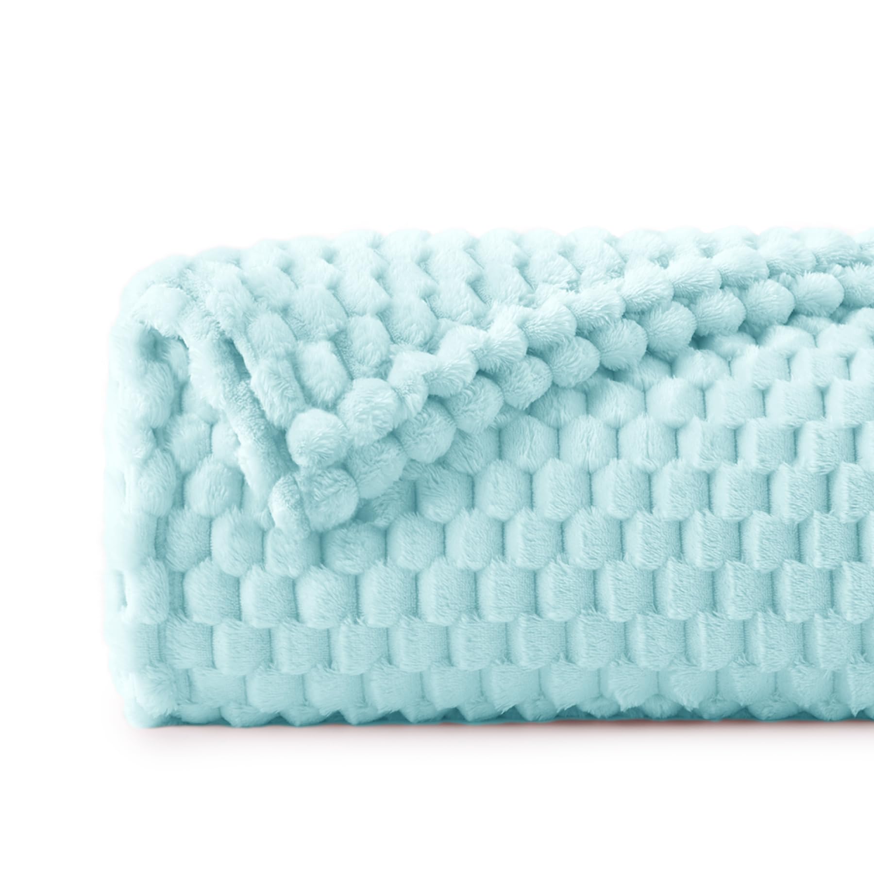 BEDELITE Cloud Blue Twin Blanket for Couch, Soft Cozy Gift for Women, 60*80