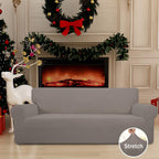 Easy-Going Stretch Oversized Sofa Couch Slipcover Washable Taupe