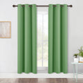 NICETOWN Blackout Window Curtains 70" L, 2 Panels, 34 inch, Forest Green, Grommet Top Room Darkening Thermal Insulated Vertical Window Drapes Modern for Flat/Apartment