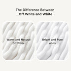Bedsure Soft Throw Blanket for Couch Decor Gifts Bright White 50"x70"