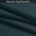 SimpleHome Ombre Room Darkening Curtains for Bedroom, Gradient Stone Blue to Grey White Light Blocking Thermal Insulated Grommet Window Curtain/Drapes for Living Room,2 Panels, 52x84 inches Length