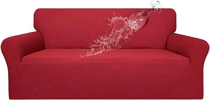 Easy-Going 100% Waterproof Couch Cover, 3 Cushion Couch Slipcover for Sofa