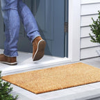 Barnyard Designs Doormat Welcome Mat for Outdoors, Large Front Door Entrance Mat, Brown (Blank, 36x24)
