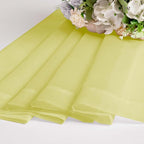 OWENIE Lemon Sheer Curtains for Bedroom Living Room 54 Inch Length 2 Panels Set, Soft Solid Light Filtering Sheer Short Curtains for Small Window, 2 Pcs Total 84 Width 54 Long, Lemon