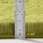Deerhoo Large Shag Area Rugs 5 x 8, Plush Fuzzy Rugs for Living Room, Ultra Soft Fluffy Furry Rug for Bedroom, Indoor Carpet Nursery Rugs for Kids Room Home Decor, Green