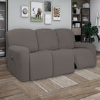 PureFit Super Stretch 3 Seats Recliner Sofa Couch Cover with Pocket
