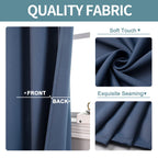 ChrisDowa Blackout Curtains for Bedroom and Living Room 95 Inches Long