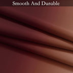 SimpleHome Ombre Curtains Red to Grey White for Living Room 52Wx84L