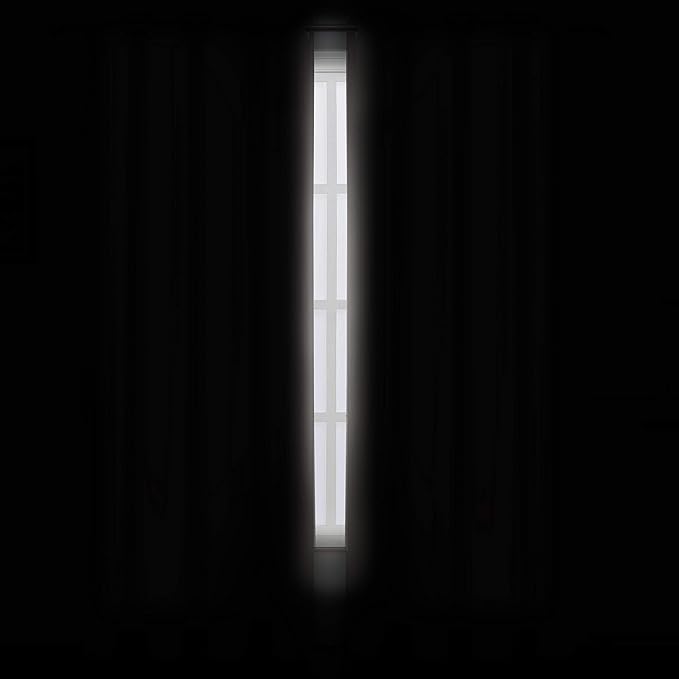LEMOMO Light Beige Thermal Blackout Curtains/52 x 108 Inch/Set of 2 Panels Room Darkening Curtains for Bedroom