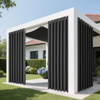 Joydeco Blackout Patio Sliding Door Curtains, Privacy Room Divider Curtains