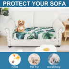 Smiry Printed Couch Cushion Covers, Stretch Couch Covers for Sofa
