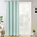 Yakamok Aqua Room Darkening Curtains 84 inch Sliding Door Drapes