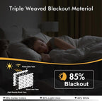 MIULEE Taupe Brown Blackout Curtains for Bedroom Living Room 45 Inches Long 2 Panels, Thermal Insulated Room Darkening Drapes Solid Grommet Noise Reduction Light Blocking Window Treatments 40x45 Inch