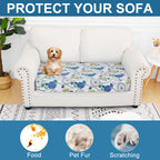 Smiry Printed Couch Cushion Covers, Stretch Couch Covers for Sofa