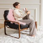 Ashler faux fur rug, Fluffy Shaggy Area Rug Ultra Soft 3 x 5 Feet Rectangle Fur Rug White Fuzzy Rug Machine Washable Shag Rug, Nursery Decor Throw Rugs for Bedroom, kids room, Living Room