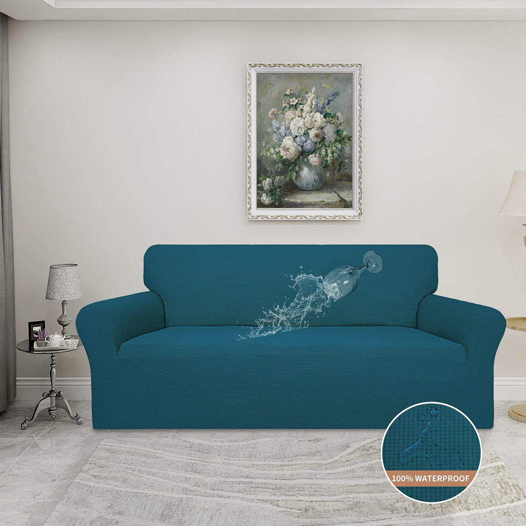Easy-Going 100% Waterproof Couch Cover, 3 Cushion Oversized Sofa Cover