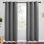 NICETOWN Navy Blackout Curtains for Kid's Room 42" Wide x 78" Long 2 Panels