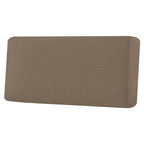 H.VERSAILTEX Super Stretch Individual Seat Cushion Covers Sofa Covers Couch Cushion Covers Slipcover Sets Thick Jacquard Textured Twill Fabric (1 Piece Sofa Cushion Cover, Macchiato)